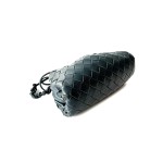 Bottega Veneta The Pouch Intrecciato Leather Clutch